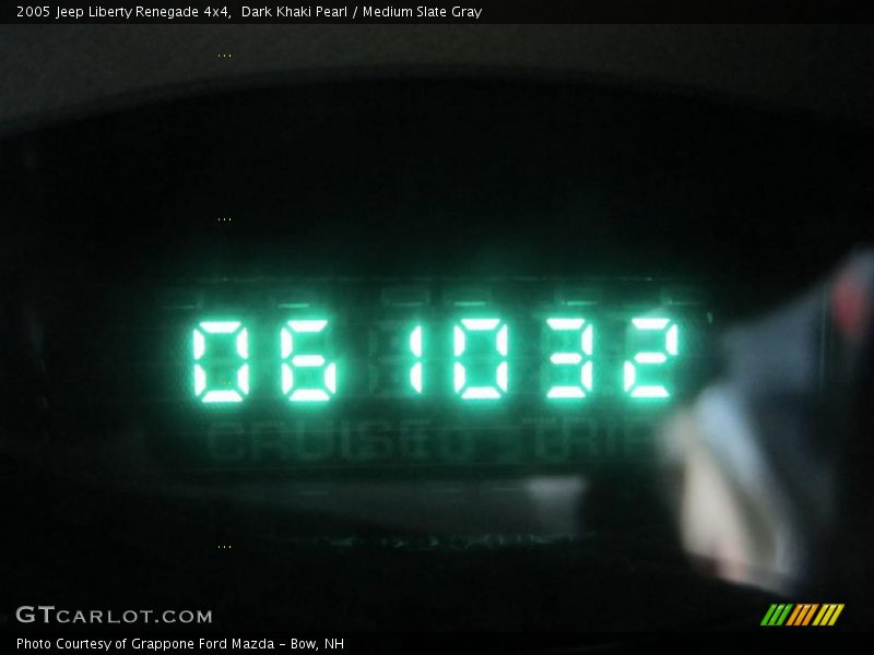 Dark Khaki Pearl / Medium Slate Gray 2005 Jeep Liberty Renegade 4x4