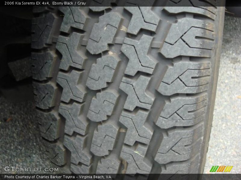 Ebony Black / Gray 2006 Kia Sorento EX 4x4