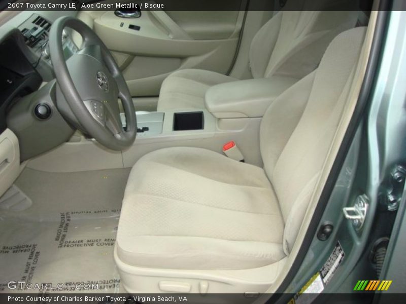 Aloe Green Metallic / Bisque 2007 Toyota Camry LE
