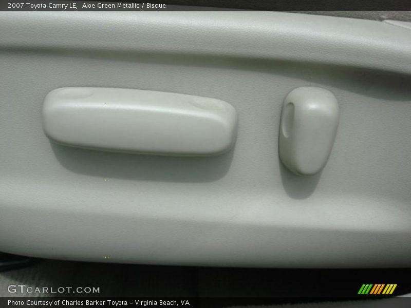 Aloe Green Metallic / Bisque 2007 Toyota Camry LE