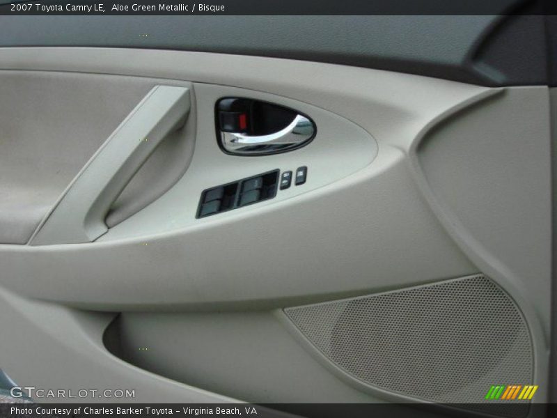 Aloe Green Metallic / Bisque 2007 Toyota Camry LE