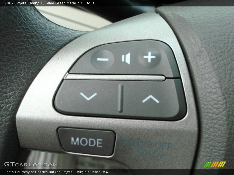 Aloe Green Metallic / Bisque 2007 Toyota Camry LE