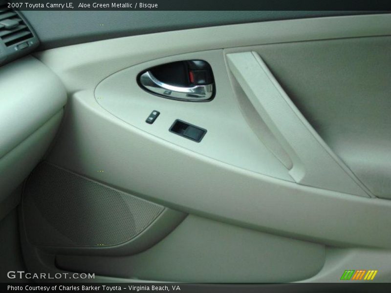 Aloe Green Metallic / Bisque 2007 Toyota Camry LE