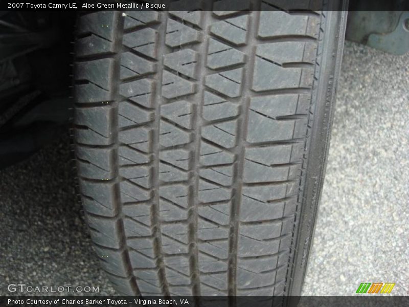 Aloe Green Metallic / Bisque 2007 Toyota Camry LE