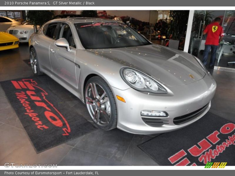 GT Silver Metallic / Black 2010 Porsche Panamera S