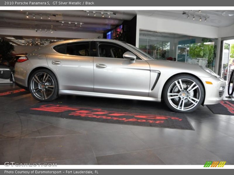 GT Silver Metallic / Black 2010 Porsche Panamera S
