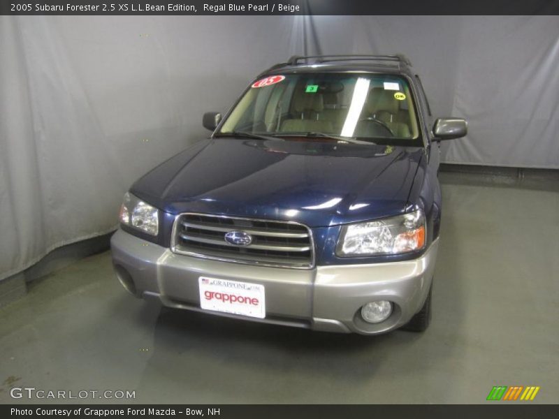 Regal Blue Pearl / Beige 2005 Subaru Forester 2.5 XS L.L.Bean Edition