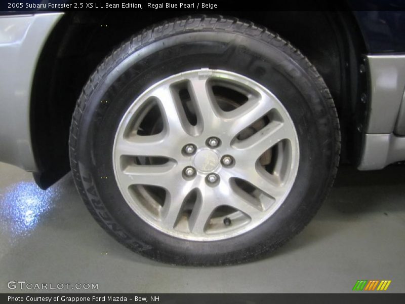 Regal Blue Pearl / Beige 2005 Subaru Forester 2.5 XS L.L.Bean Edition