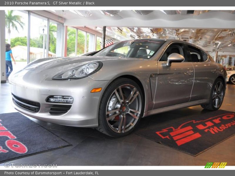 GT Silver Metallic / Black 2010 Porsche Panamera S