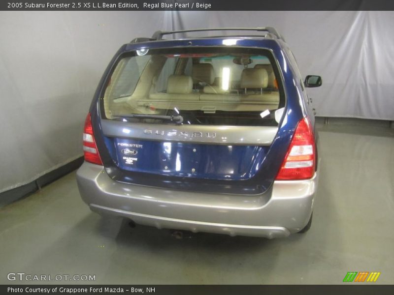 Regal Blue Pearl / Beige 2005 Subaru Forester 2.5 XS L.L.Bean Edition