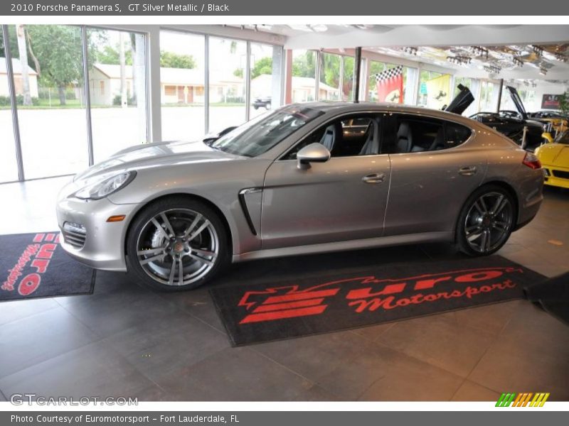 GT Silver Metallic / Black 2010 Porsche Panamera S