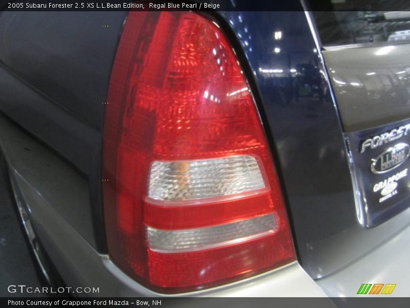 Regal Blue Pearl / Beige 2005 Subaru Forester 2.5 XS L.L.Bean Edition