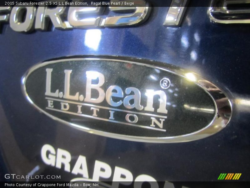Regal Blue Pearl / Beige 2005 Subaru Forester 2.5 XS L.L.Bean Edition