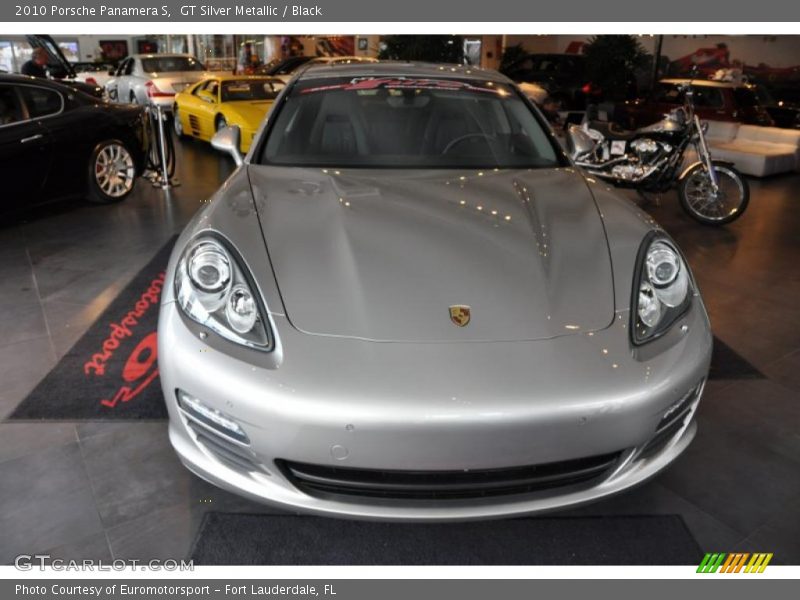 GT Silver Metallic / Black 2010 Porsche Panamera S