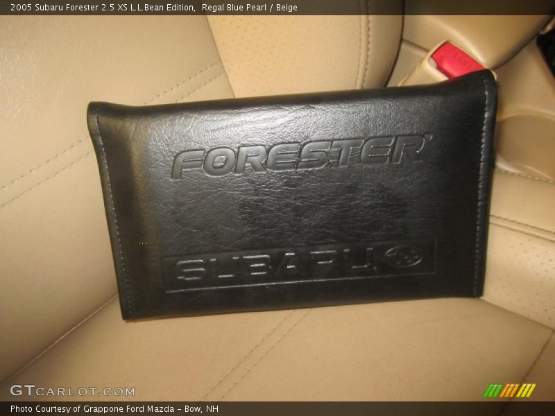 Regal Blue Pearl / Beige 2005 Subaru Forester 2.5 XS L.L.Bean Edition