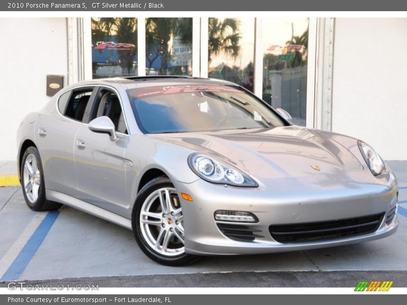 GT Silver Metallic / Black 2010 Porsche Panamera S