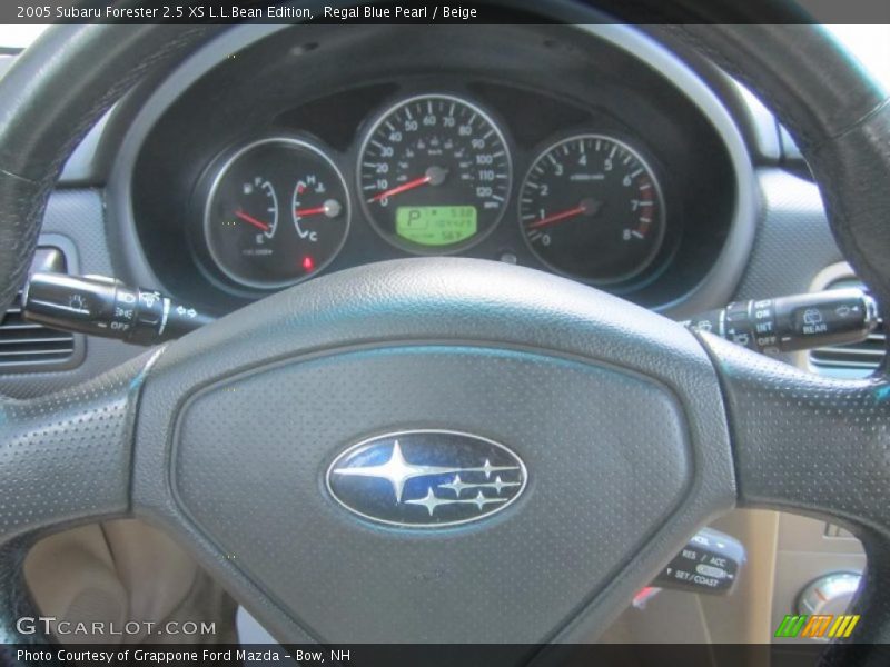 Regal Blue Pearl / Beige 2005 Subaru Forester 2.5 XS L.L.Bean Edition