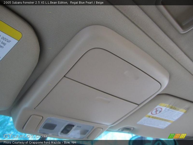 Regal Blue Pearl / Beige 2005 Subaru Forester 2.5 XS L.L.Bean Edition