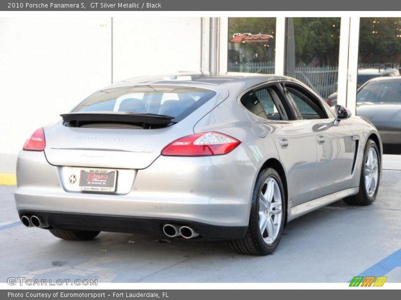 GT Silver Metallic / Black 2010 Porsche Panamera S