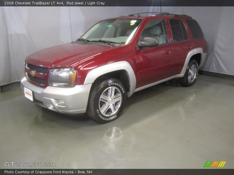 Red Jewel / Light Gray 2008 Chevrolet TrailBlazer LT 4x4