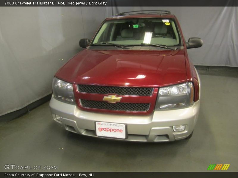 Red Jewel / Light Gray 2008 Chevrolet TrailBlazer LT 4x4