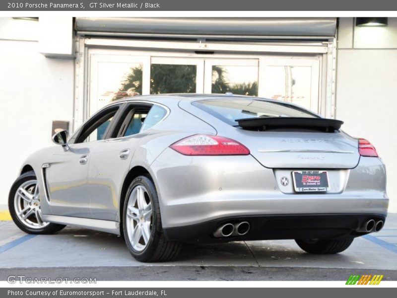 GT Silver Metallic / Black 2010 Porsche Panamera S