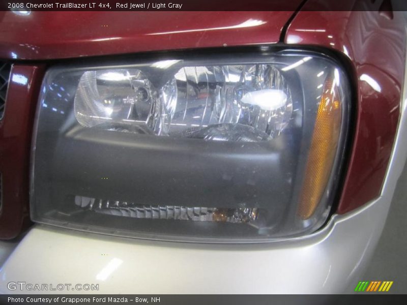 Red Jewel / Light Gray 2008 Chevrolet TrailBlazer LT 4x4