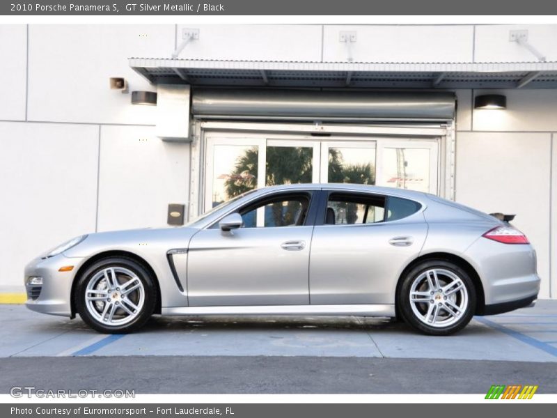 GT Silver Metallic / Black 2010 Porsche Panamera S