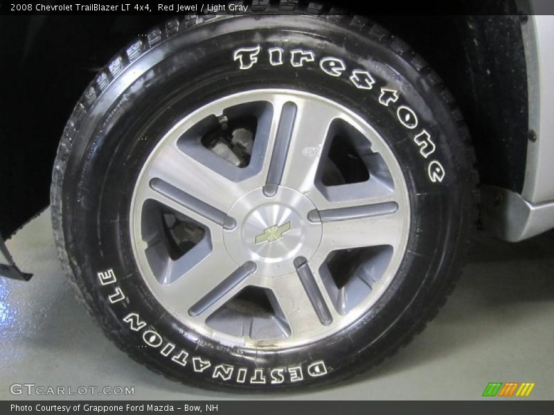 Red Jewel / Light Gray 2008 Chevrolet TrailBlazer LT 4x4
