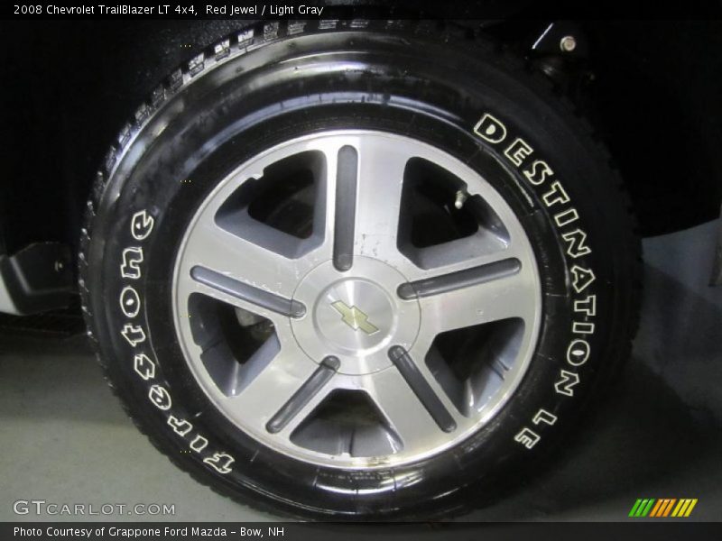 Red Jewel / Light Gray 2008 Chevrolet TrailBlazer LT 4x4