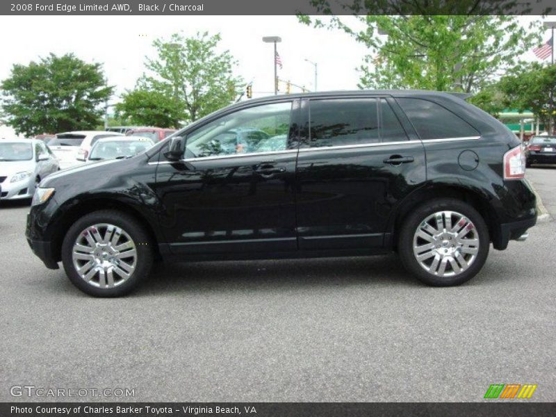 Black / Charcoal 2008 Ford Edge Limited AWD