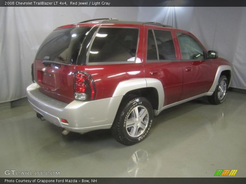 Red Jewel / Light Gray 2008 Chevrolet TrailBlazer LT 4x4