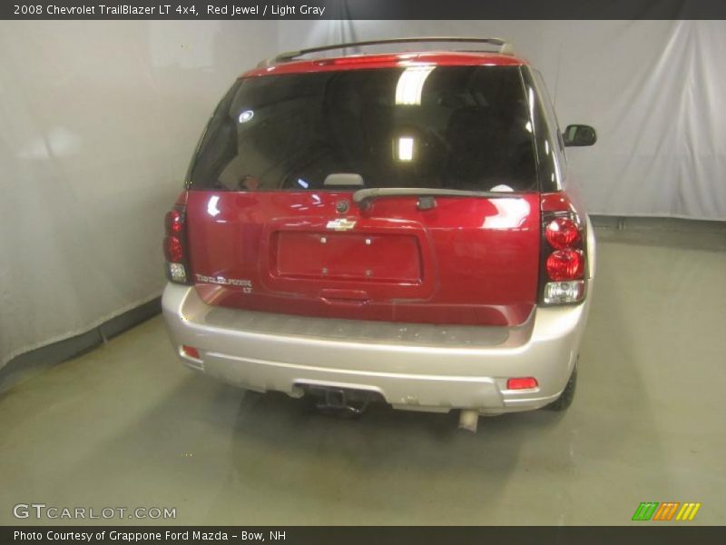 Red Jewel / Light Gray 2008 Chevrolet TrailBlazer LT 4x4