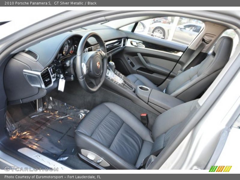  2010 Panamera S Black Interior