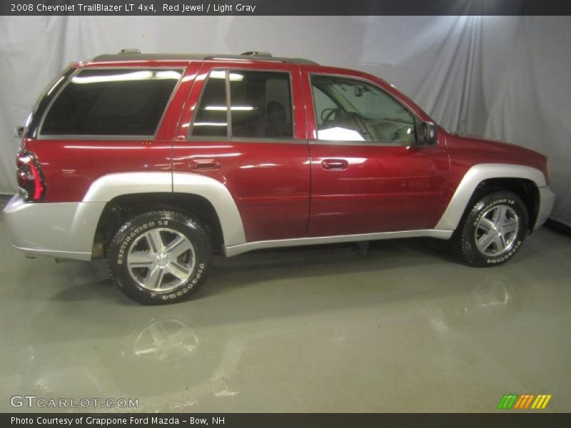Red Jewel / Light Gray 2008 Chevrolet TrailBlazer LT 4x4