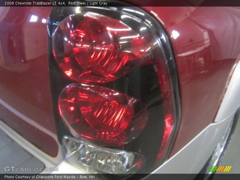 Red Jewel / Light Gray 2008 Chevrolet TrailBlazer LT 4x4