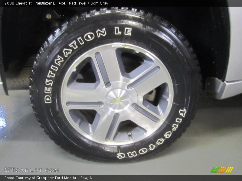 Red Jewel / Light Gray 2008 Chevrolet TrailBlazer LT 4x4