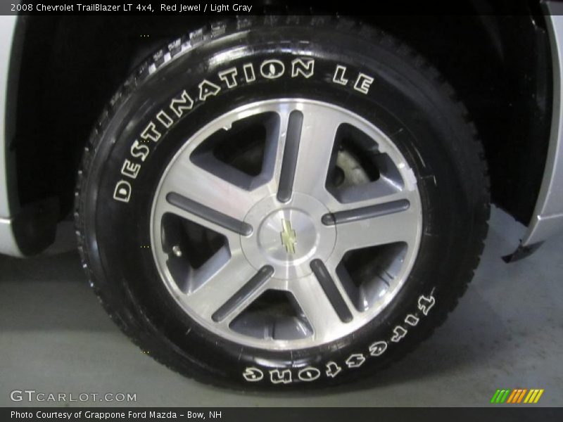 Red Jewel / Light Gray 2008 Chevrolet TrailBlazer LT 4x4
