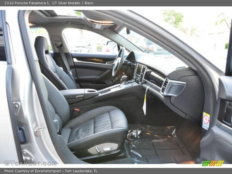 GT Silver Metallic / Black 2010 Porsche Panamera S