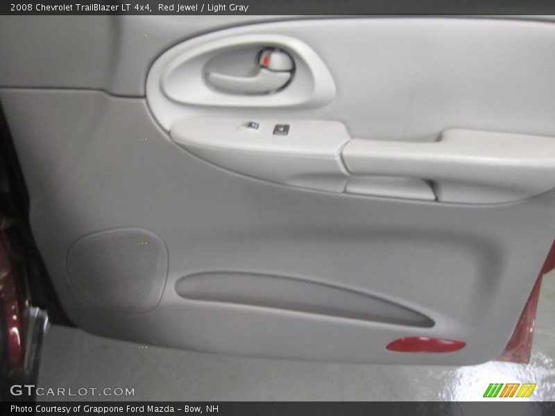 Red Jewel / Light Gray 2008 Chevrolet TrailBlazer LT 4x4