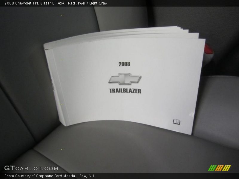 Red Jewel / Light Gray 2008 Chevrolet TrailBlazer LT 4x4