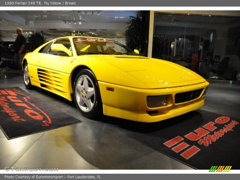 Fly Yellow / Brown 1990 Ferrari 348 TB