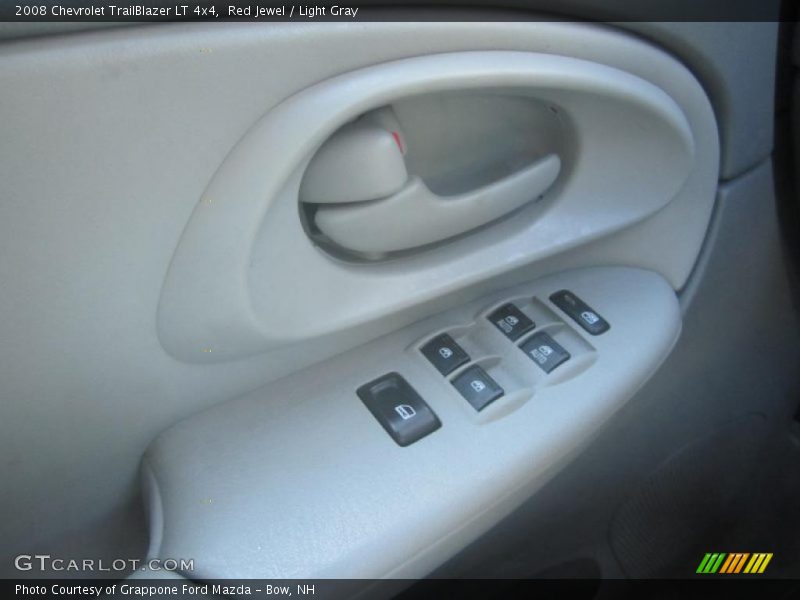 Red Jewel / Light Gray 2008 Chevrolet TrailBlazer LT 4x4