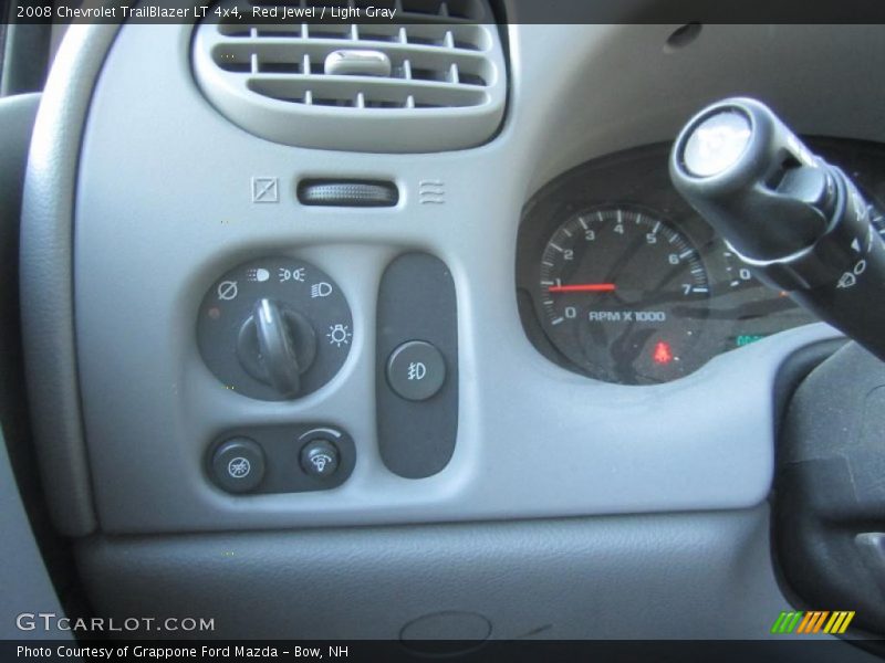 Red Jewel / Light Gray 2008 Chevrolet TrailBlazer LT 4x4