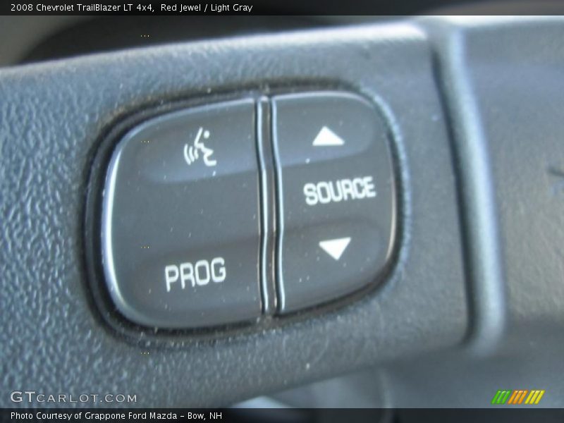 Red Jewel / Light Gray 2008 Chevrolet TrailBlazer LT 4x4