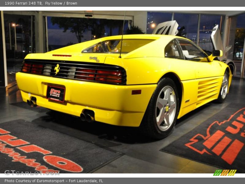 Fly Yellow / Brown 1990 Ferrari 348 TB
