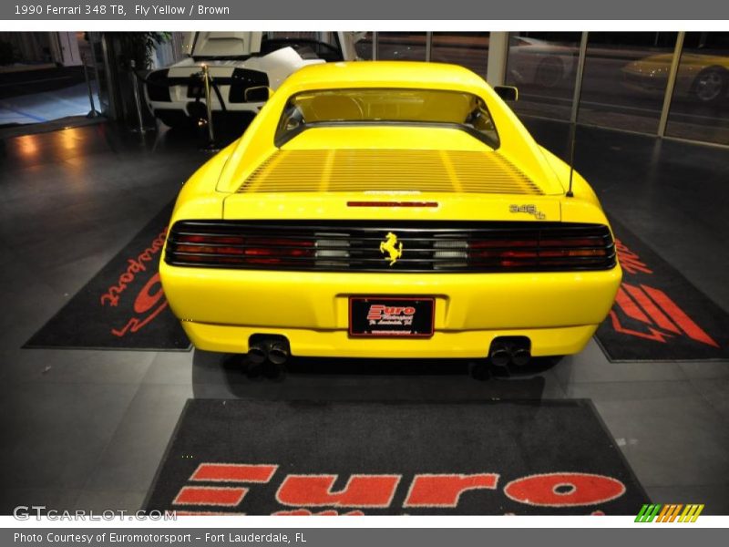 Fly Yellow / Brown 1990 Ferrari 348 TB