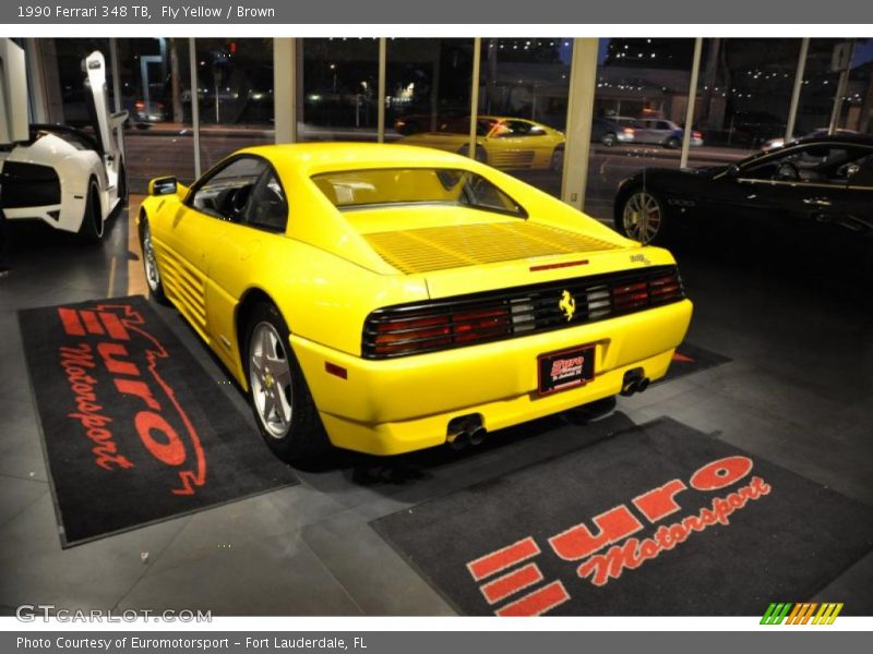 Fly Yellow / Brown 1990 Ferrari 348 TB