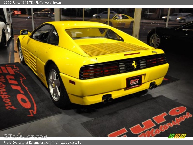 Fly Yellow / Brown 1990 Ferrari 348 TB