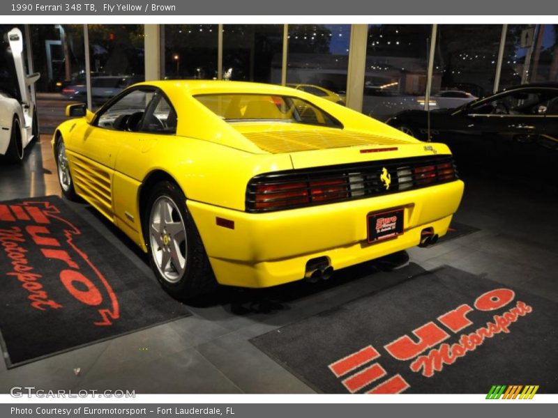 Fly Yellow / Brown 1990 Ferrari 348 TB